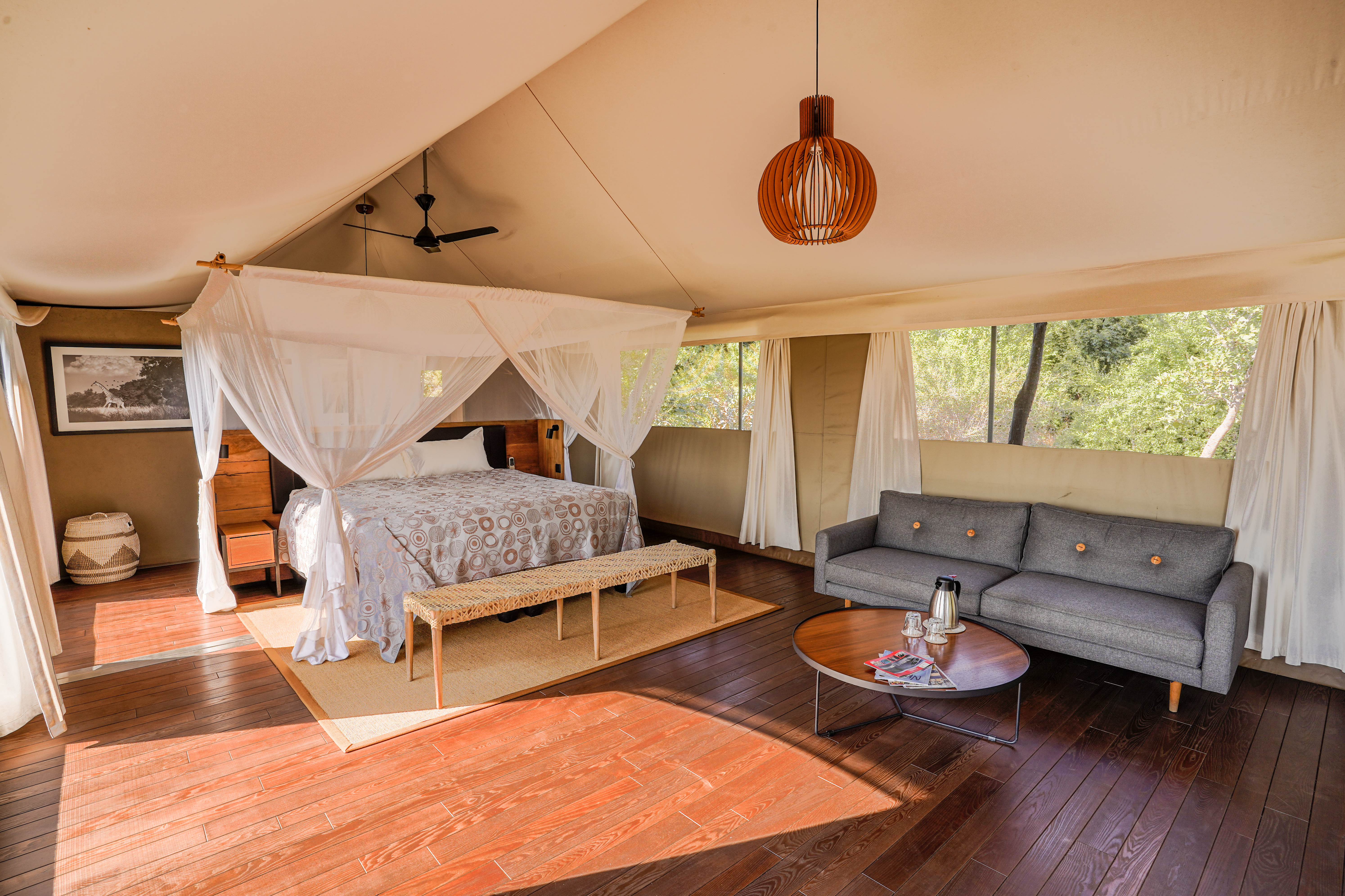 Deluxe Tented Double / Twin Suite